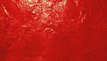 red background foil texture abstract christmas holiday color paper with shiny crackled textured design