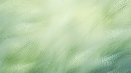 Wall Mural - Soft green fur background created with Generative AI