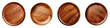 Wooden Plate Hyperrealistic Highly Detailed Isolated On Transparent Background Png File