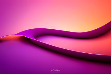 Abstract Pink Purple Background. colorful wavy design wallpaper. creative graphic 2 d illustration. trendy fluid cover with dynamic shapes flow.