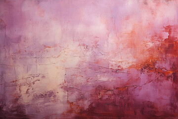 Wall Mural - Grunge light red lavender background. AI generative