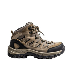 Multi. Terrain Hiking Boots. Multi. Terrain Hiking Boots Isolated to Tackle Diverse Landscapes With Durability and Advanced Comfort.. Cutout PNG.