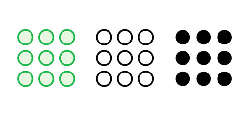 Menu Icon set. web menu icon. hamburger menu symbol