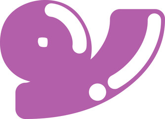 Naklejka na meble Balloon Thai font