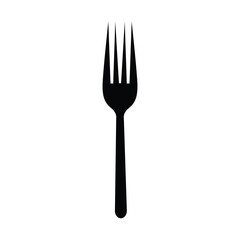 Sticker - fork logo icon