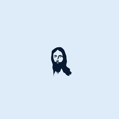 Canvas Print - THESE HIGH QUALITY JESUS VECTOR FOR USING VARIOUS TYPES OF DESIGN WORKS LIKE T-SHIRT, LOGO, TATTOO AND HOME WALL DESIGN