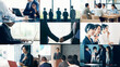 © metamorworks - 様々なビジネスシーンのコラージュ