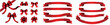 © yukipon00 - ribbon icon collection illustration vector