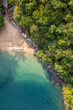 © Clement - aerial view of hidden beach