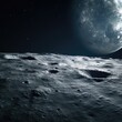 footage of landing on the moon, moon's surface, lunar photography