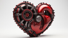 Artificial Mechanic Red Heart