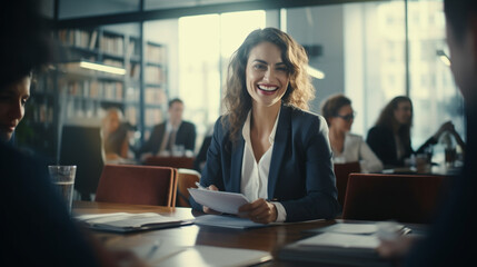 Canvas Print - Lawyers Client