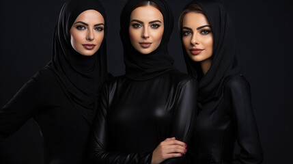 portrait of Arabic business beauty woman