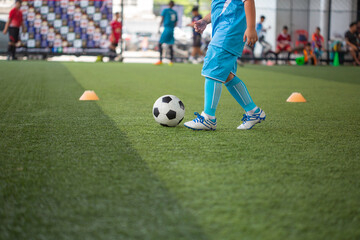 Boys soccer field