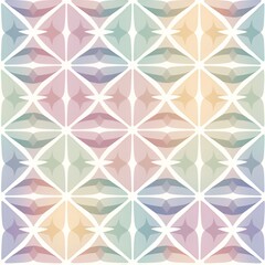 Wall Mural - Seamless pattern in pastel colors | generative AI