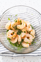 Wall Mural - Shrimp Scampi