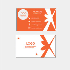 Luxury orange white colorful combination template design.Modern Vector elegant abstract pattern  business card minimalist print template.