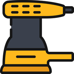 Wall Mural - Orbital Sander Tool Icon