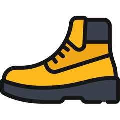 Wall Mural - Safety Work Boot Icon