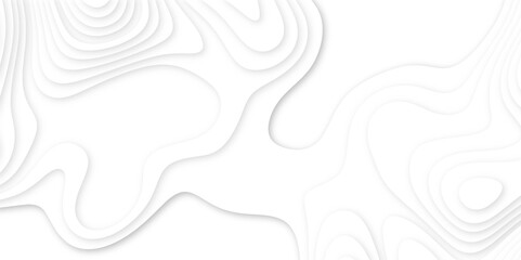 Wall Mural - abstract wavy line 3d paper cut white background. vector abstract white paper cut banner. white wave