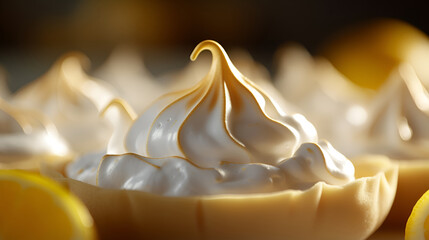 Sticker -  meringue cream