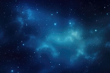 Wall Mural - a beautiful night sky with twinkling stars and fluffy clouds. perfect for adding a dreamy touch to a