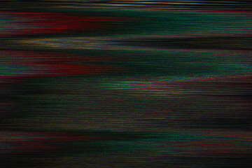 Dark grungy abstract screen glitch background