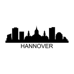 Wall Mural - Hannover skyline