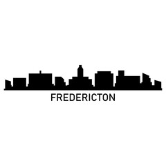 Canvas Print - Fredericton skyline