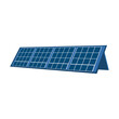 © Pixel-Shot - Modern solar panels on white background