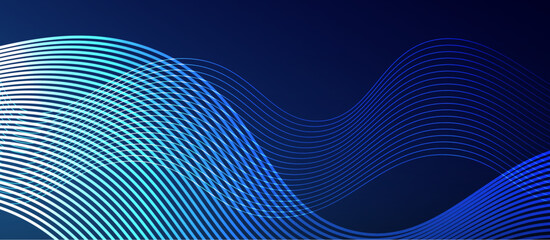 Dynamic wave geometric design. Vector Illustration For Wallpaper, Banner, Background, Card, Book Illustration, landing page