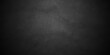 © MdLothfor - Dark black grunge textured concrete old blackboard and chalkboard rough background. Panorama dark grey black slate background or texture. Vector black concrete texture. Stone wall background.