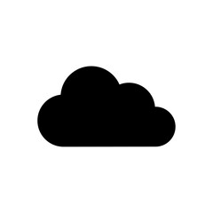 Wall Mural - cloud icon