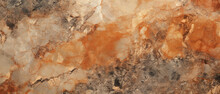 A Rugged, Earthy Landscape Is Revealed Through The Intricate Patterns And Rich Tones Of A Close Up Of A Stone, Marble Texture, Colorful Background With Copy Space For Design