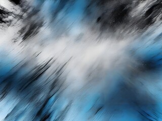 Wall Mural - luxurious modern black blue gradient abstract wave background, for web design, banner, wallpaper tem