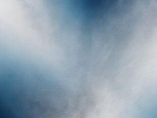 Wall Mural - the abstract background features a blurred blue and white pattern with a bright white light on top. 