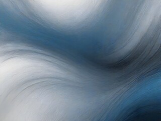 Wall Mural - luxurious modern black blue gradient abstract wave background, for web design, banner, wallpaper tem