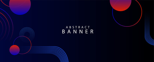 Wall Mural - abstract colorful dynamic elegant geometric design background