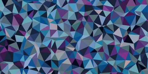 Wall Mural - low poly abstract geometric background