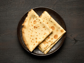 Sticker - plate of crepes