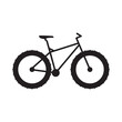 fat bike icon vector