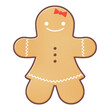 © 卯月つくし - ジンジャークッキー　イラスト素材