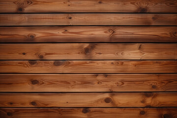 Sticker - Texture of brown wooden plank walls