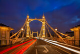 Fototapeta Miasto - best view london albert bridge