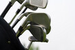 Close-up of golf clubs