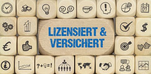 Poster - lizenziert & versichert