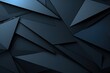 Black, dark gray, blue, geometric shapes - abstract background