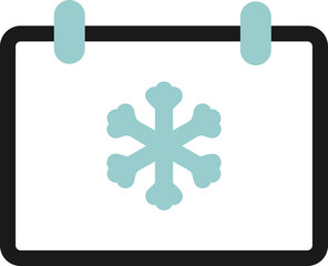 Poster - Calendar line icon