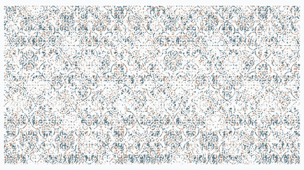 Wall Mural - tribal vector ornament. seamless african pattern. ethnic carpet style. geometric mosaic on the tile 