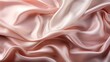 © Envision - Soft, luxurious silk satin envelops the senses in a rosy embrace, evoking visions of elegant fashion and sensual comfort